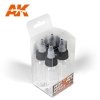 AK Interactive AK9046 Paint Doser Bottles 30ml